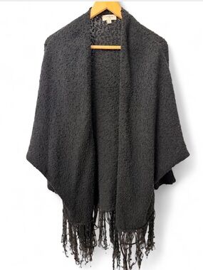 Black Knit Layering Cardigan